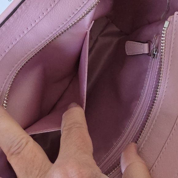 Adorable NWT Coach Taylor Bette Pink Leather Eyelet Tote 🩷🎁🩶 - Picture 13 of 16